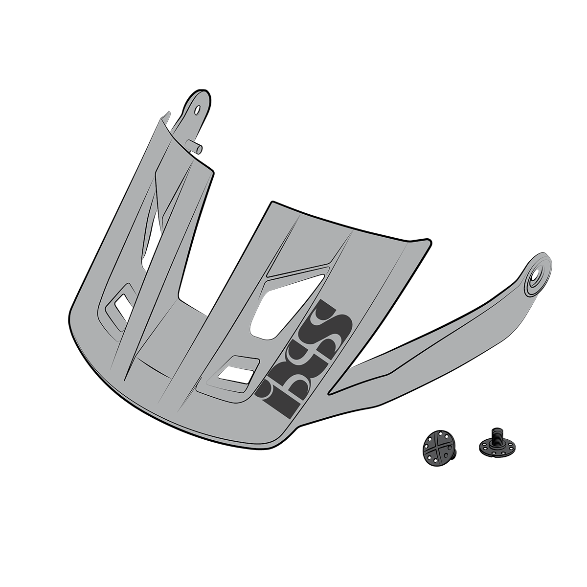 IXS Trigger AM Visor + Pins